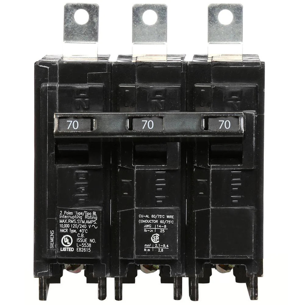 B370 | Siemens 70 Amp Circuit Breaker