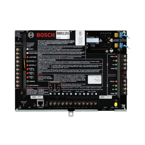 B8512G | Bosch Integrated Intrusion, Fire & Access Control Panel with Ethernet