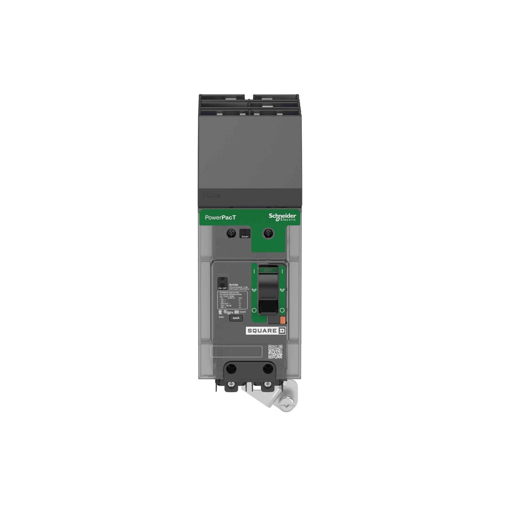 BGA261001 | Schneider Electric Square D 100A 2-Pole 600Y/347VAC PowerPact B Molded Case Breaker
