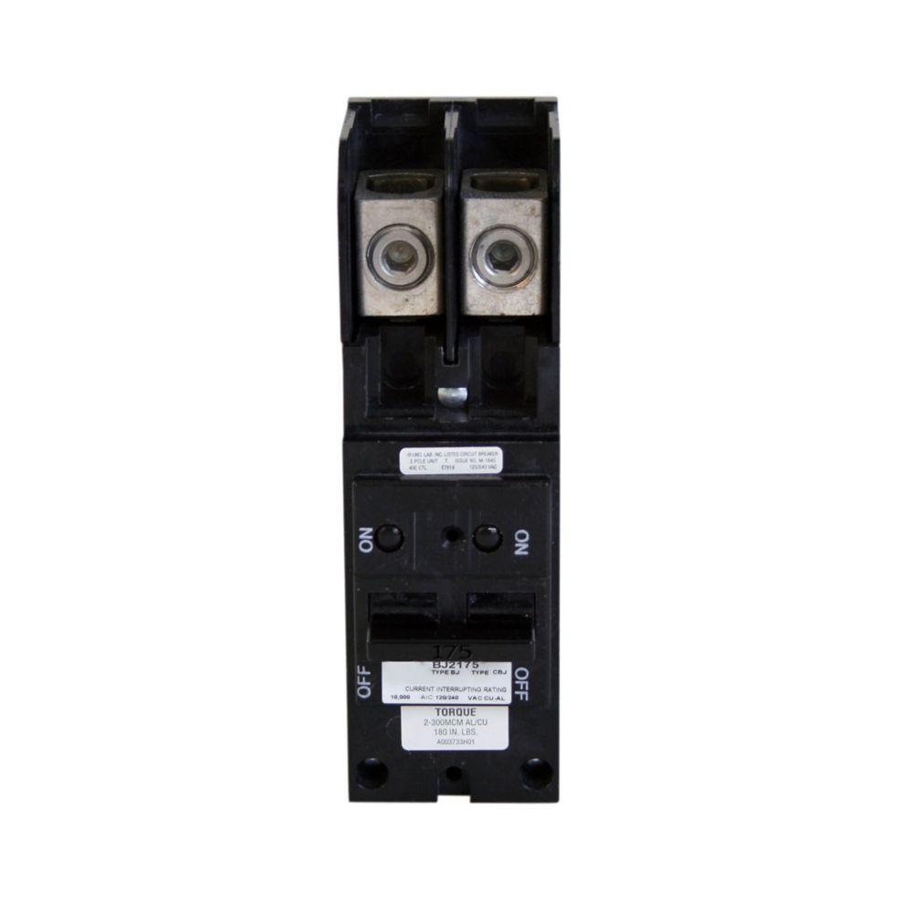 BJ2175 | Eaton BJ Sub Feed Main Circuit Breaker