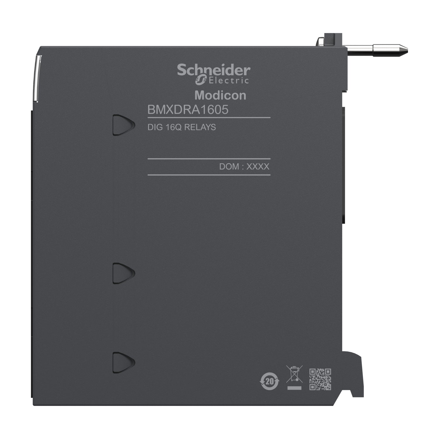 BMXDRA1605 | Schneider Electric Discrete output module, Modicon X80, 16 NO relay outputs, 24 to 240V AC, 24 to 48V DC