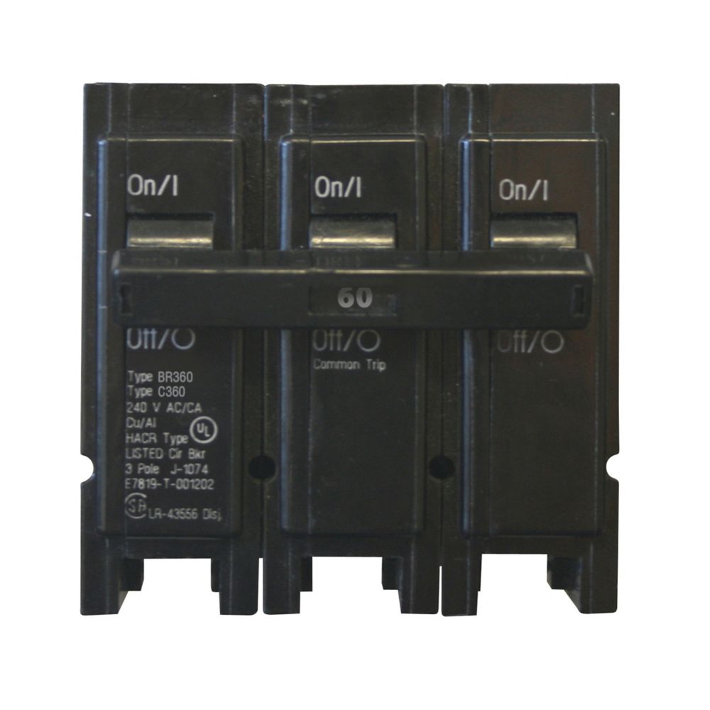 BR360 | Eaton BR Thermal Magnetic Circuit Breaker