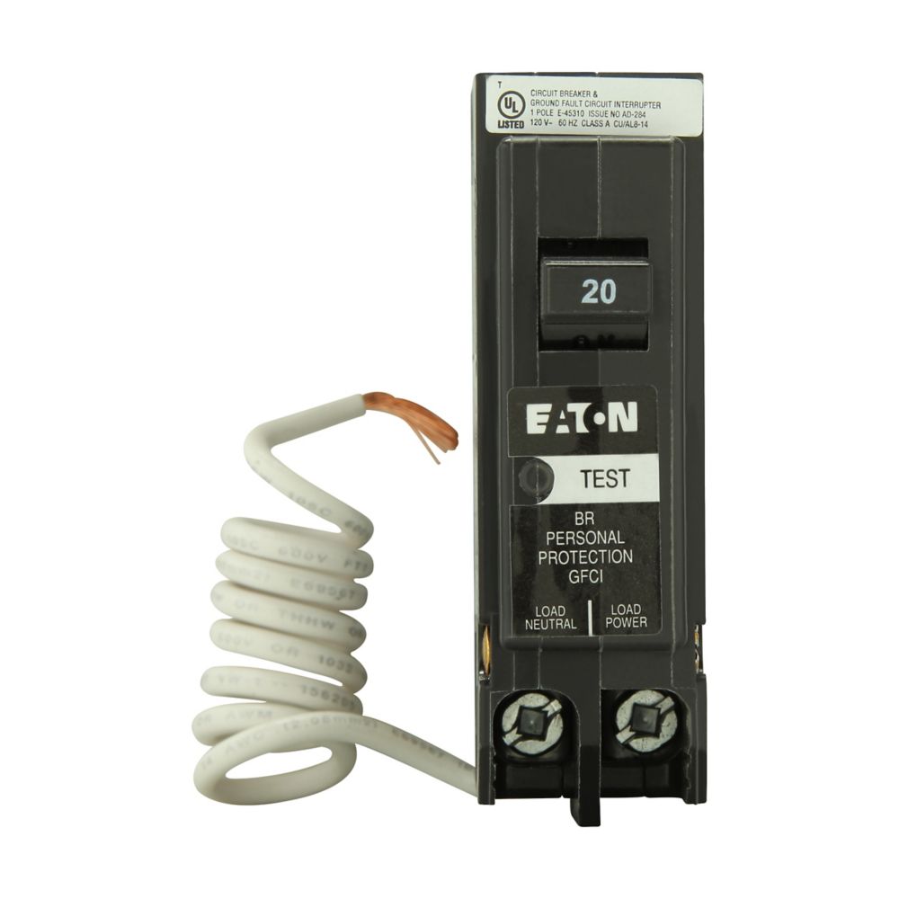 BRN120GF | Eaton BR GFCI Circuit Breaker