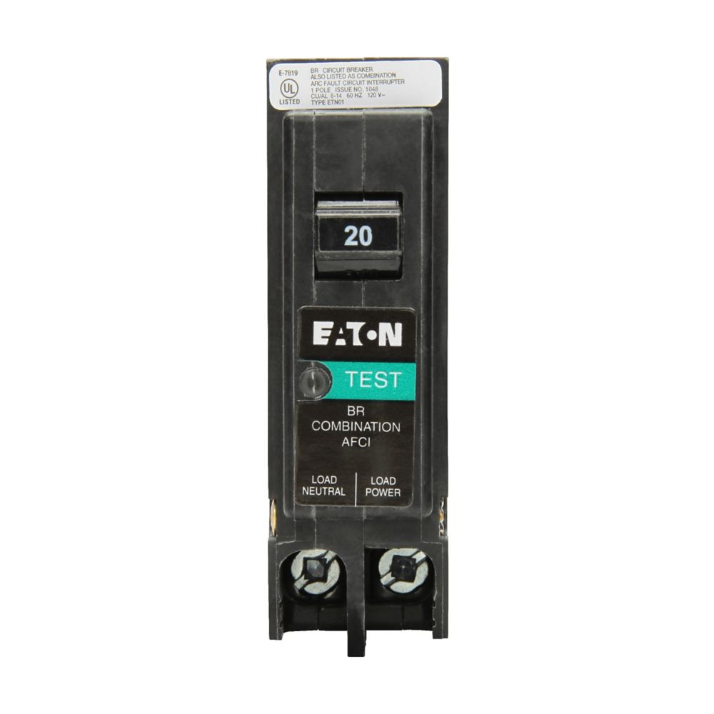 BRN120AF | Eaton BR AFCI Circuit Breaker