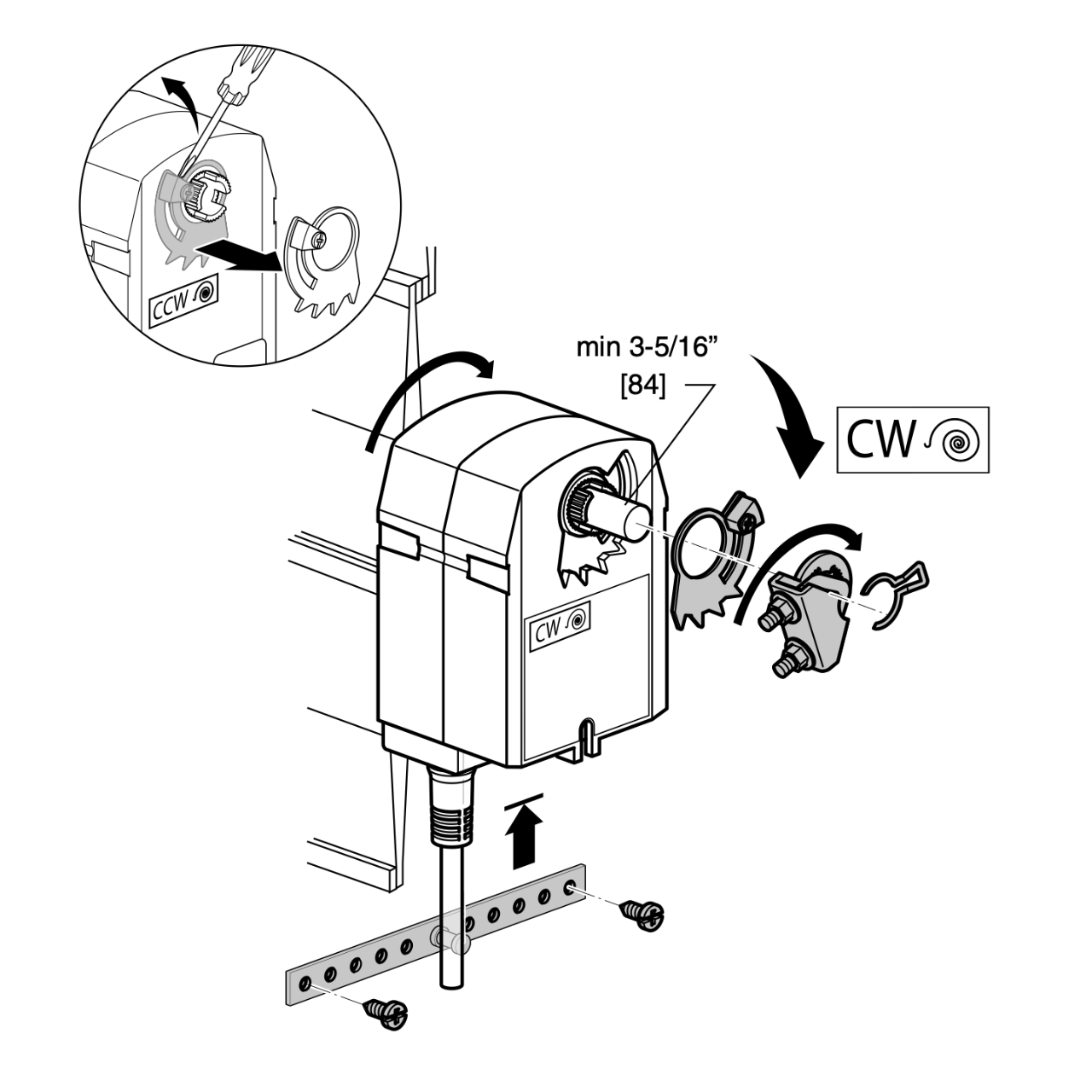 Belimo TFB120-S Spring Return Damper Actuator