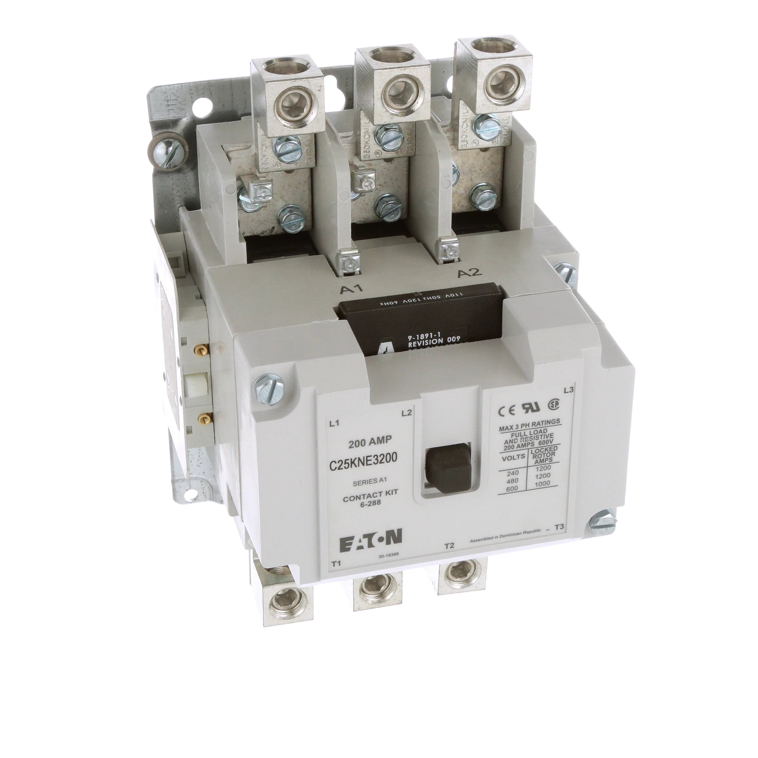 C25KNE3200A | Eaton Definite Purpose Control Contactor