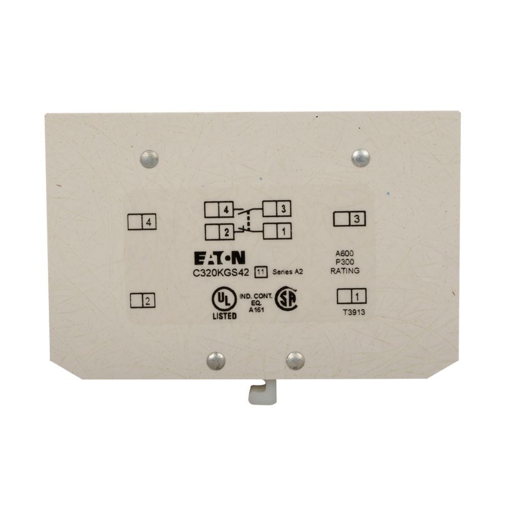 C320KGS42 | Eaton Freedom NEMA Auxiliary Contact