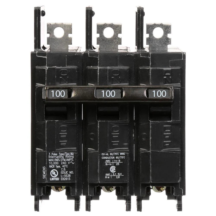 BQ3B100 | Siemens 100 Amp Circuit Breaker