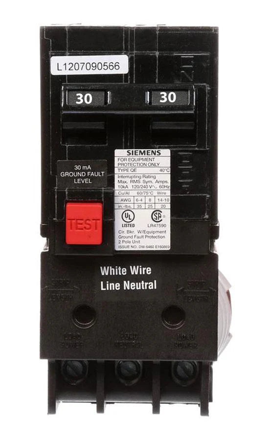 QE230 | Siemens 30 Amp GFEP Circuit Breaker