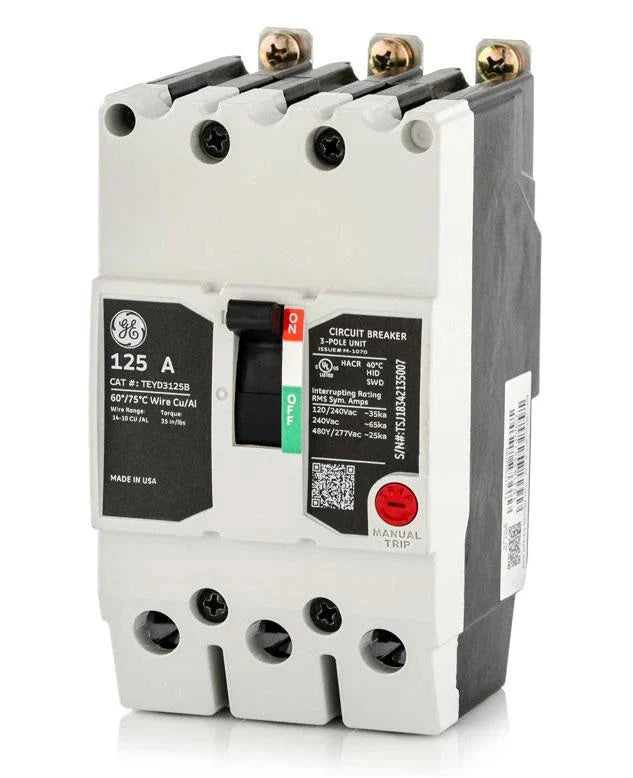 TEYD3125B | General Electric Molded Case Circuit Breaker