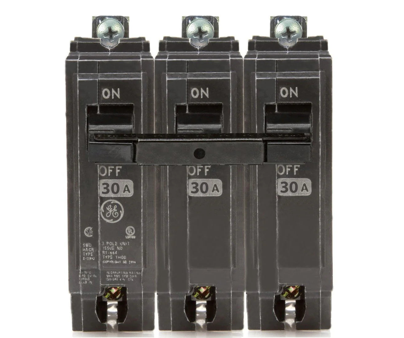 THQB32030 | General Electric 3 Pole Circuit Breaker