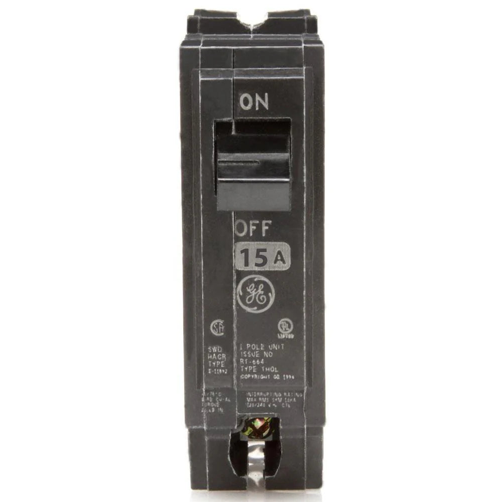 THQL1115 | General Electric Single-Pole Circuit Breaker