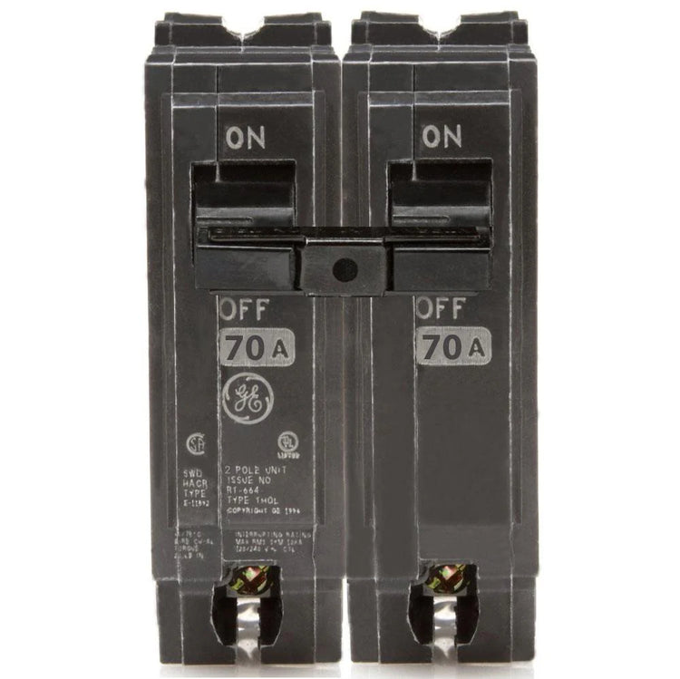 THQL2170 | General Electric 70 Amp Circuit Breaker