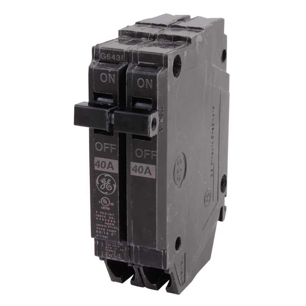 THQP240 | General Electric 40 Amp 1/2" Circuit Breaker