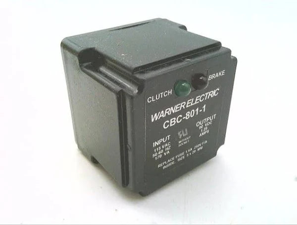 CBC-801-1 |  Warner Electric Clutch Brake Control Relay