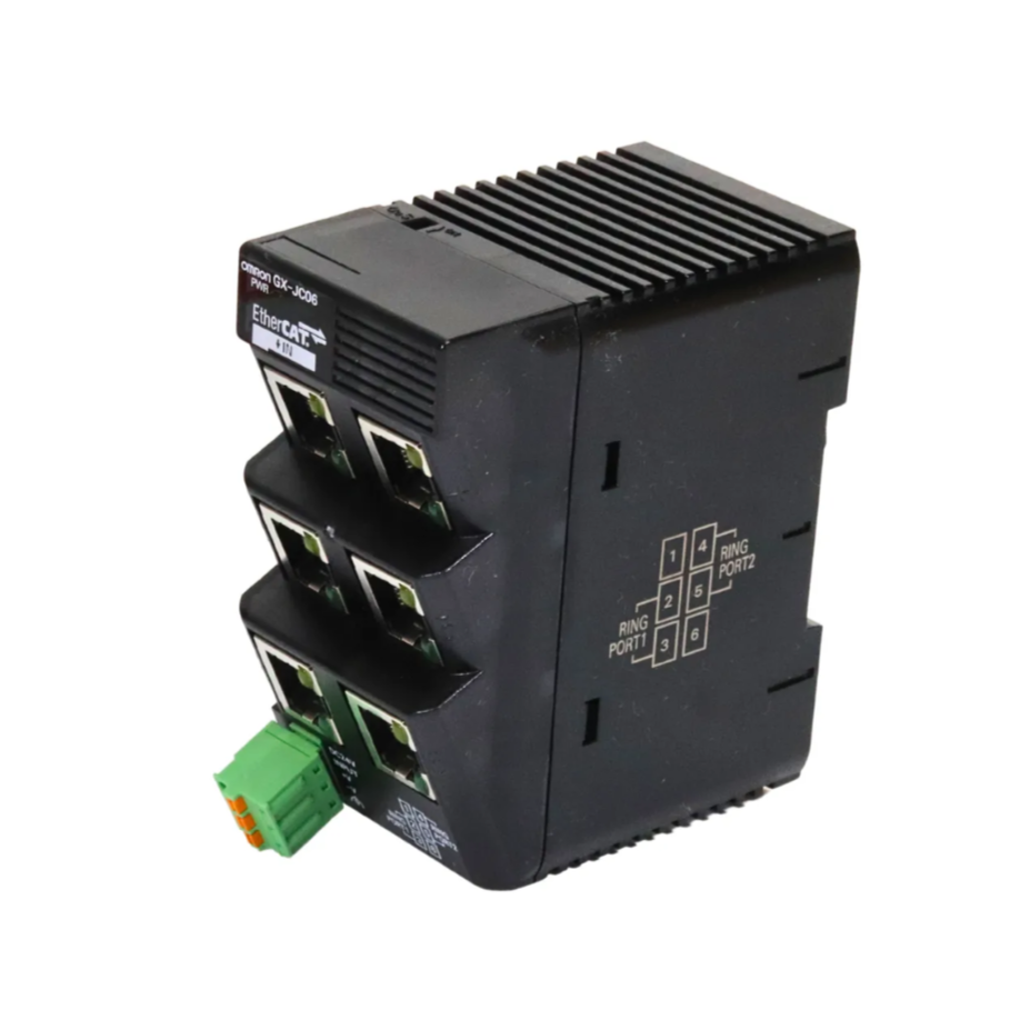 GX-JC06 | Omron 6-Port EtherCAT Module with 24VDC