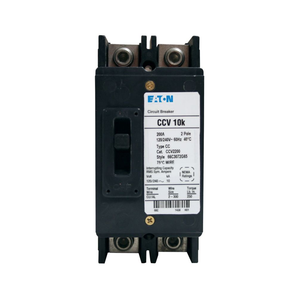 CCV2150 | Eaton CCV Tenant Main Breaker