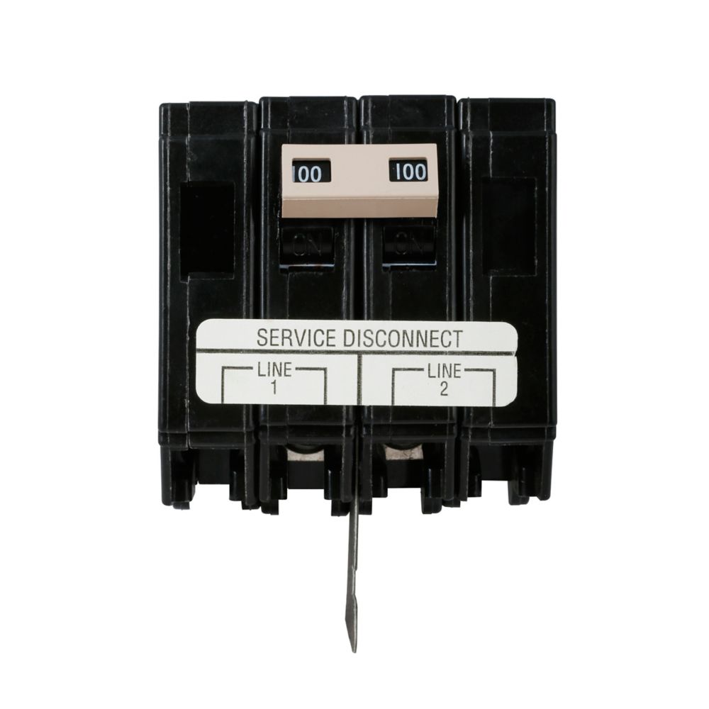 CH2150X | Eaton 150A 2-Pole 120/240V Type CH Plug-In Thermal Magnetic Circuit Breaker