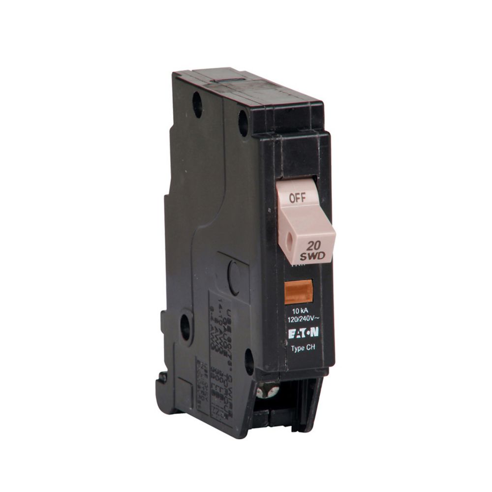 Chf120 Eaton CHF120 Circuit Breaker 20A 1-Pole | Ships Fast