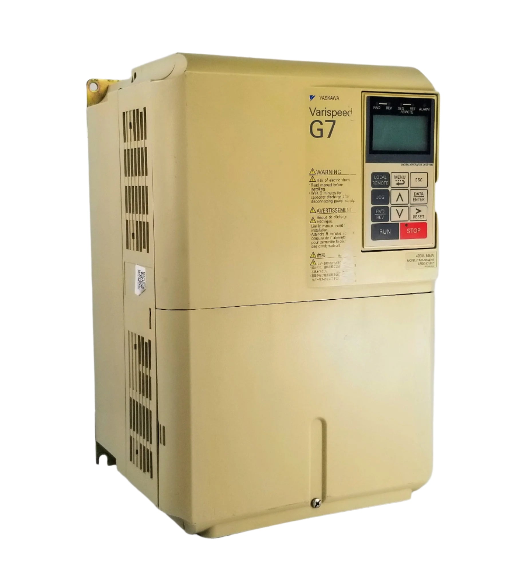 CIMR-G7A4015 | Yaskawa Electric Varispeed G7 Frequency Converter 380V 15KW