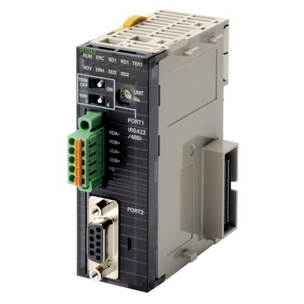 CJ1W-SCU42 | Omron Serial High-Speed Communication Unit RS-232C + RS-422/485 230kbps