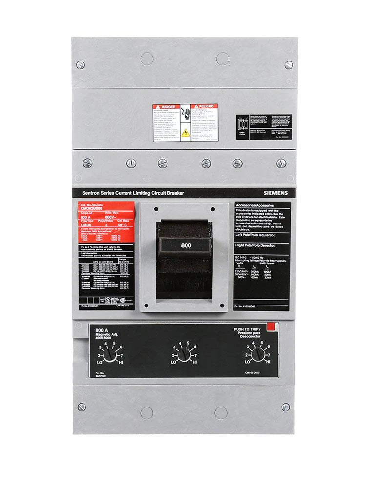 CMD63B800 | Siemens Molded Case Circuit Breaker