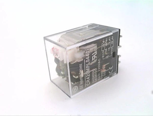 CR420MPL044J | General Electric RELAY4PDT LED 120V