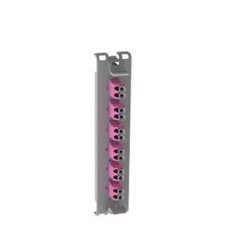 FFSX06LD | Belden FiberExpress ECX 6-Port Frame Singlemode LC Duplex Patch Panel