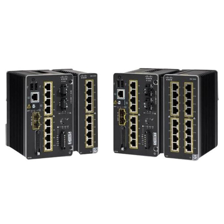 Cisco IE-3300-8T2S-E Catalyst IE3300 Rugged Managed Industrial Ethernet Switch with 8 RJ45 and 2 SFP Ports