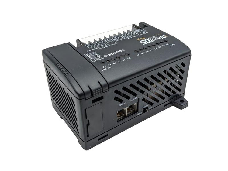 D0-05DR-D | Automation Direct 12-24VDC PLC 8 DC Input 6 Point Relay Output AC Power Supply