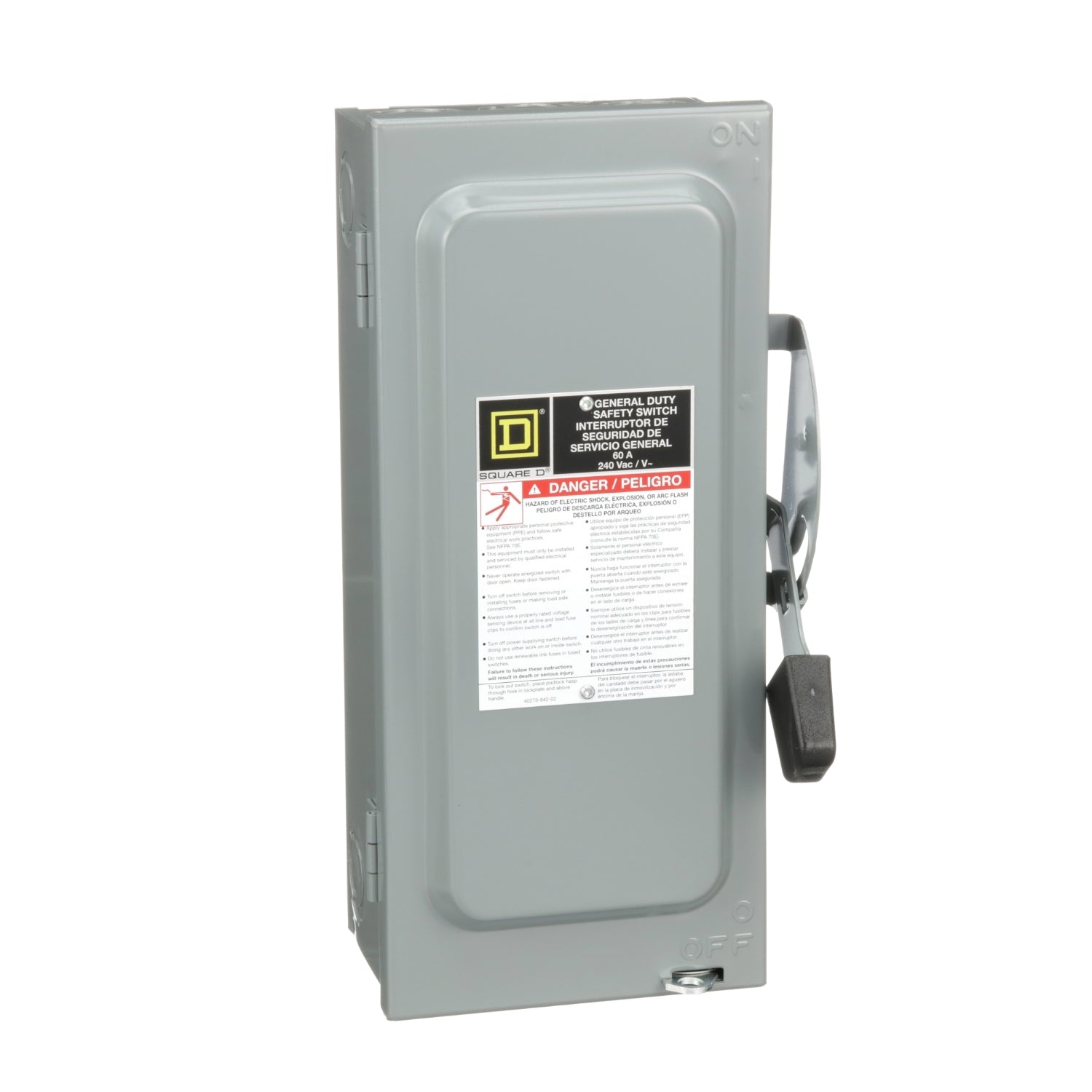 D222N | Schneider Electric Safety Switch, General Duty