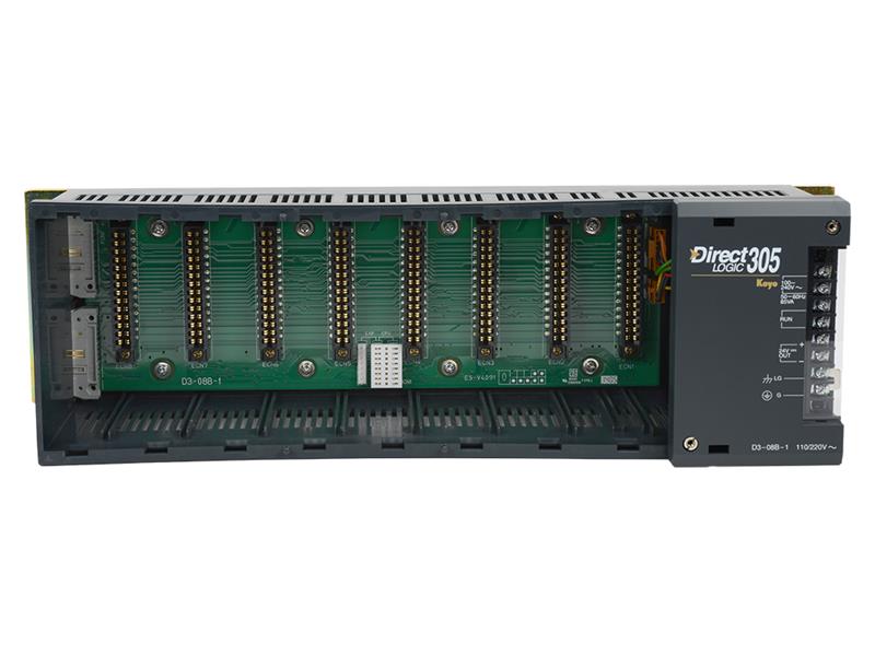 D3-08B-1 | Automation Direct 8 Slot I/O Base DL305 DirectLOGIC 305