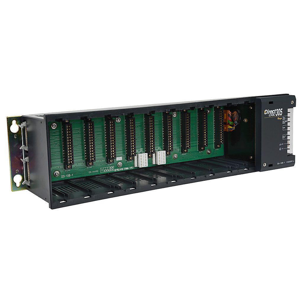 D3-10B-1 | Automation DirectLOGIC I/O Base: 10-slot, panel mount