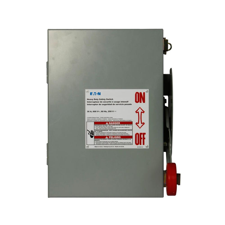DH361UDK | Eaton Heavy Duty Non-Fusible Safety Switch
