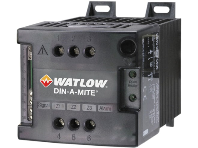 Watlow DC10-48P0-0000 Single-Phase 55 A, 480 VAC SCR Power Controller