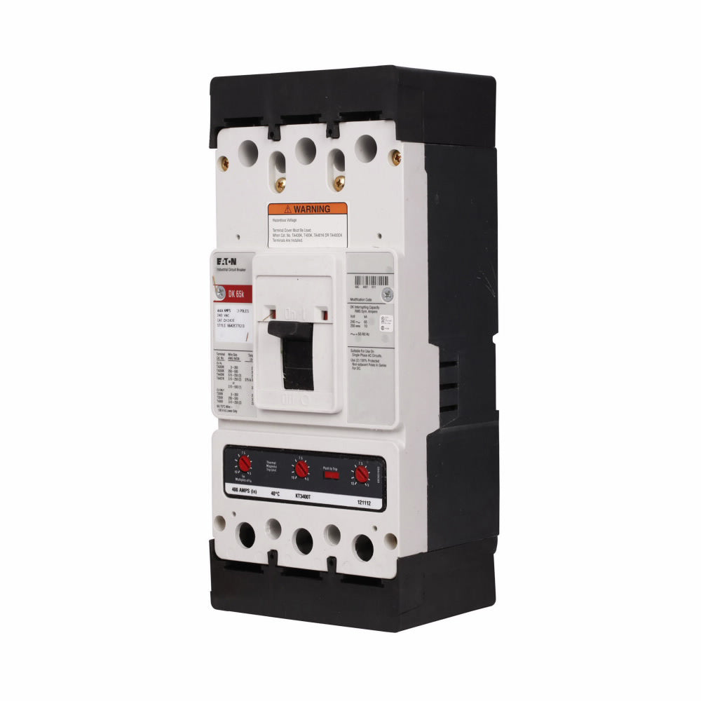 DK2400 | Eaton Cutler-Hammer Series C 400A 2-Pole 240VAC Molded Case Circuit Breaker