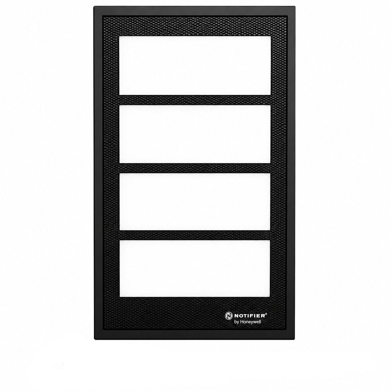 NOTIFIER DR-D4R CAB-4 Four-Tier Red Windowed Fire Alarm Cabinet Door
