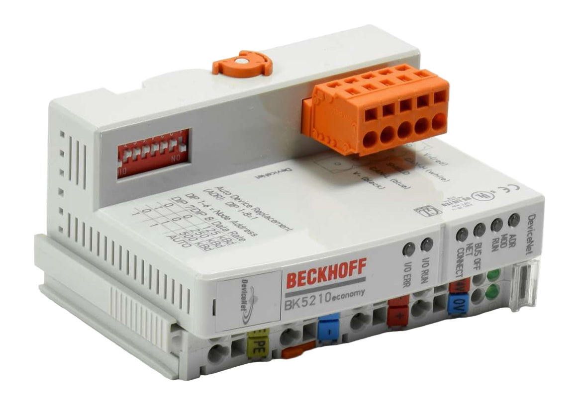 BK5210 | Beckhoff DeviceNet Bus Coupler 64 Bus Terminals 256 I/O 24 V DC