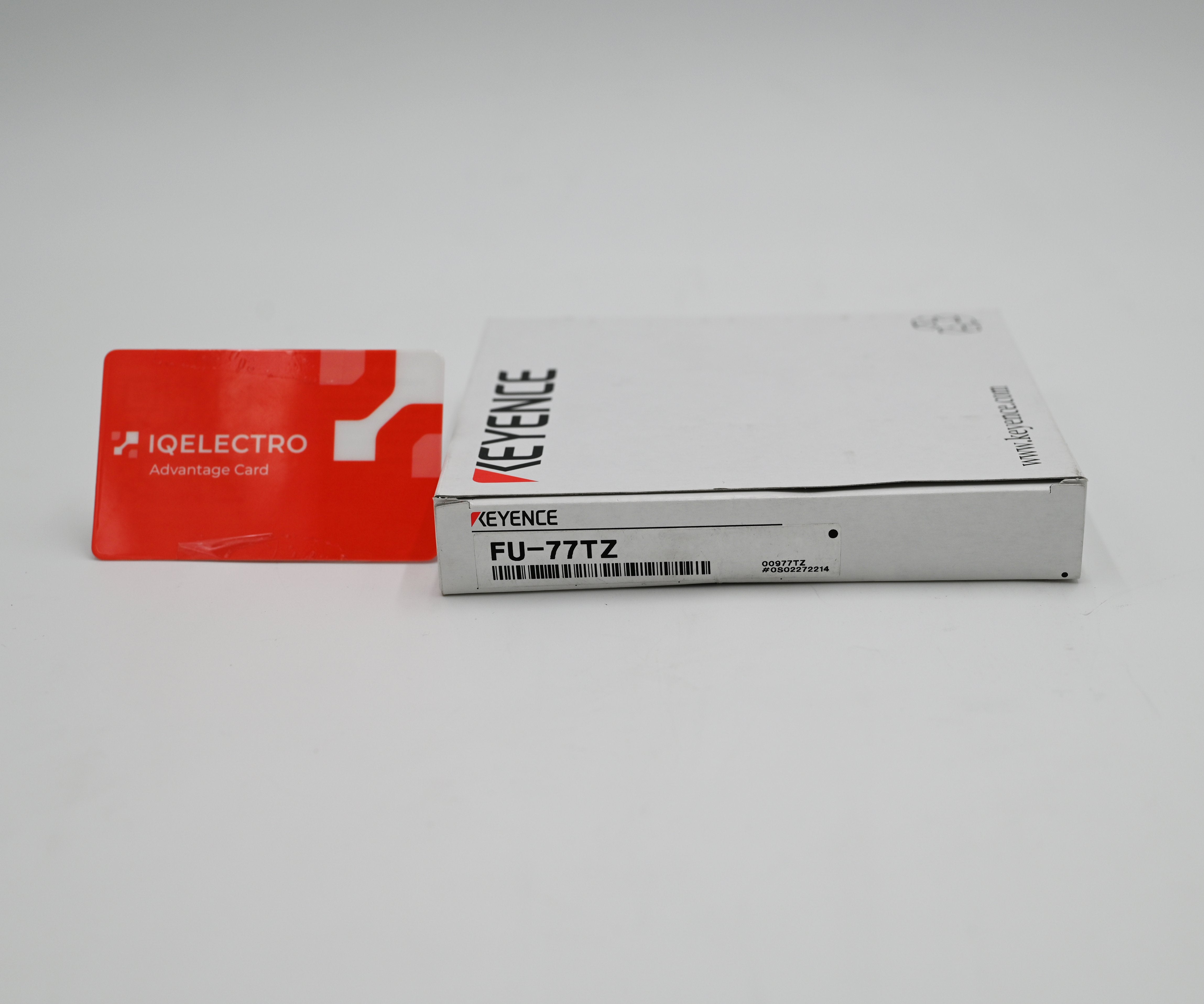 FU-77TZ | Keyence ToughFlex Thru-Beam Fiber Optic Sensor Unit, M4 Hex,