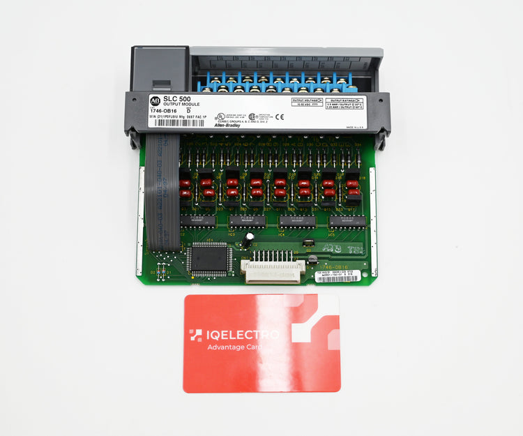 1746-OB16 | Allen-Bradley SLC 500 16-Channel DC Output Module (Sourcing)