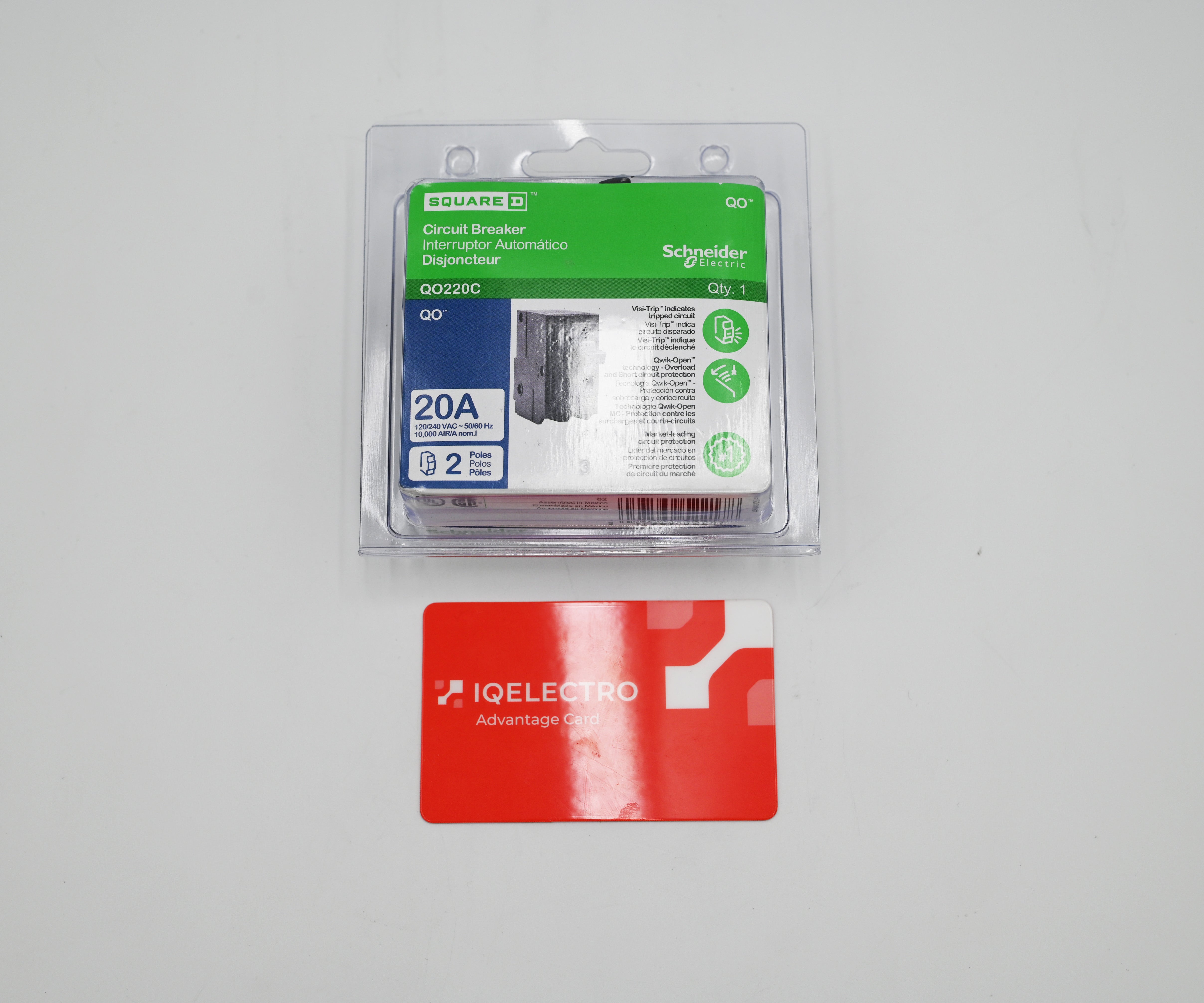 QO220CAFI | Schneider Electric Mini Circuit Breaker
