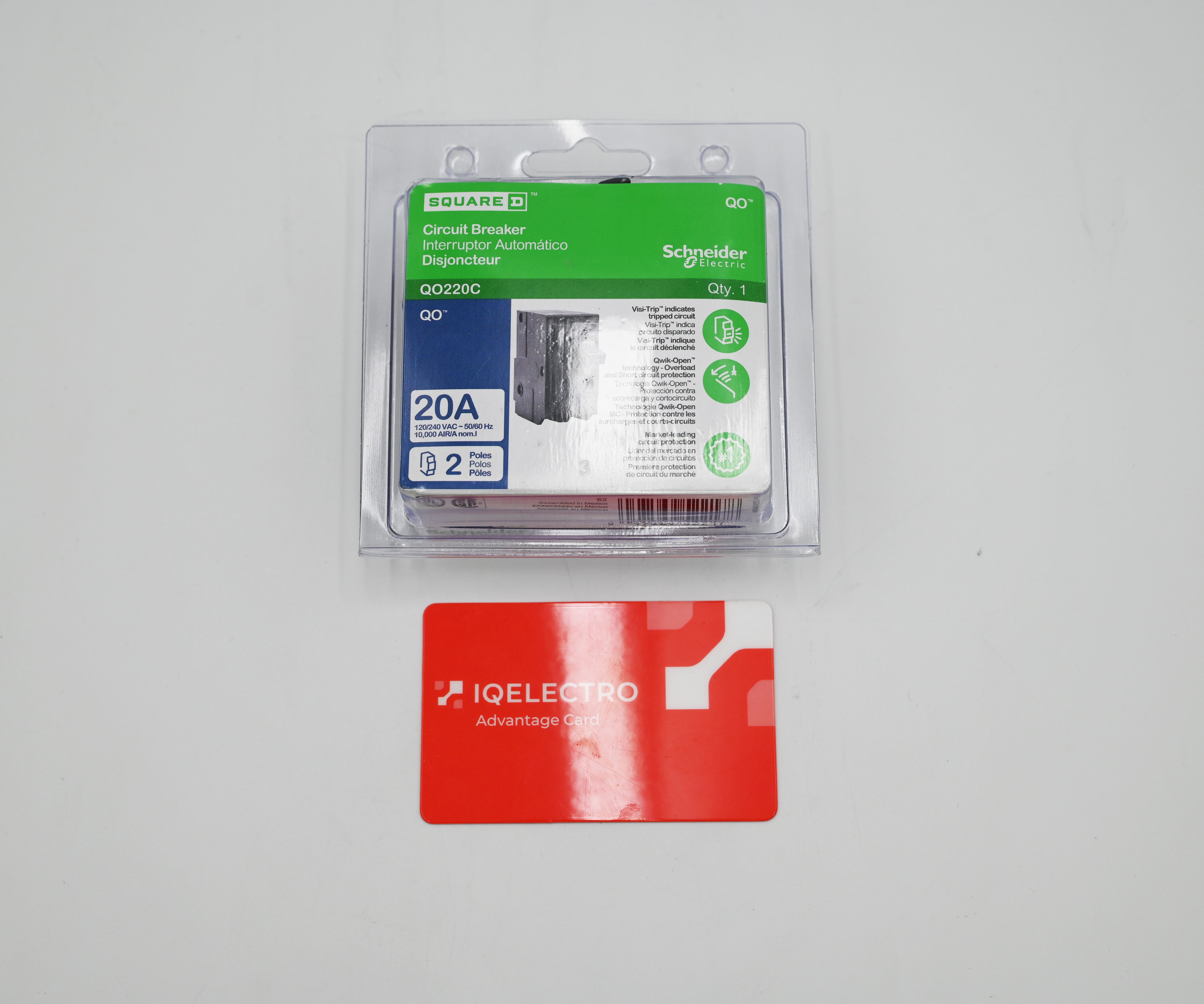 QO220CAFI | Schneider Electric Mini Circuit Breaker