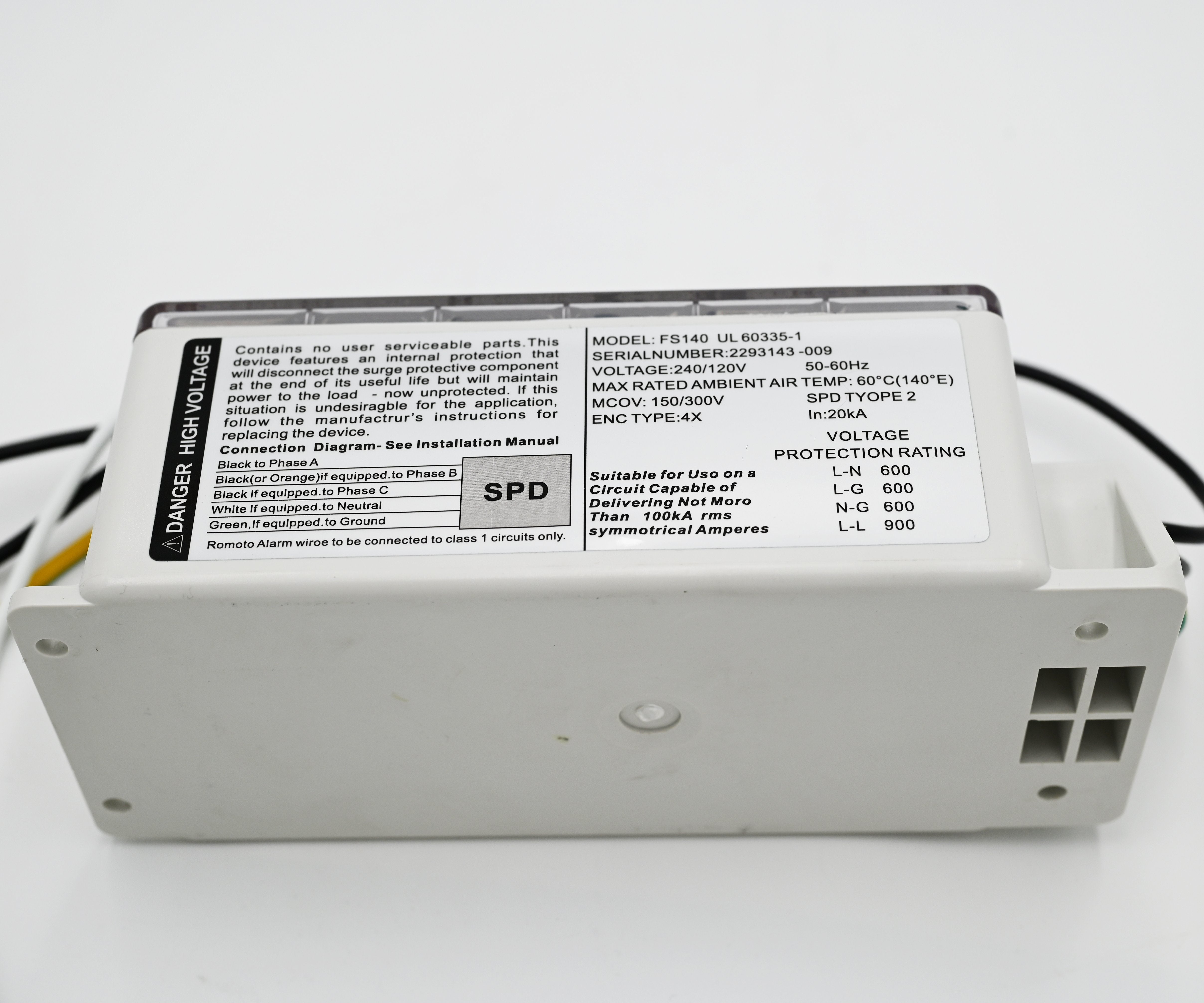 FS140 | Siemens Surge Protector