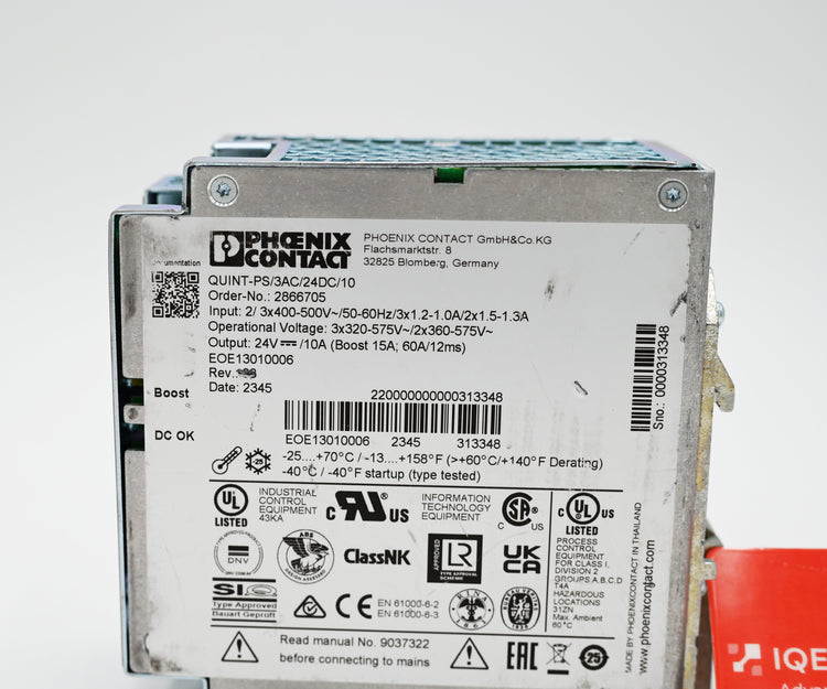2866705 | Phoenix Contact Power Supply