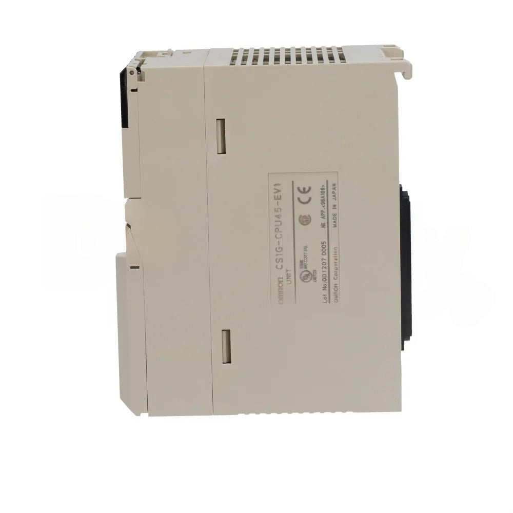 CS1G-CPU45-EV1 | Omron High-Speed PLC CPU with 60K Steps 128K Memory