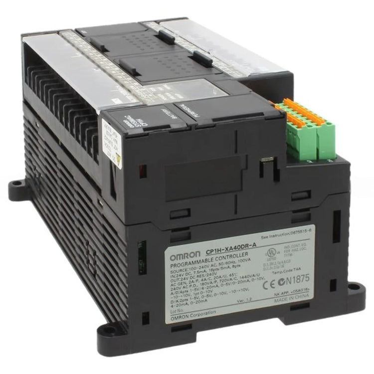 CP1H-XA40DR-A | Omron PLC CPU with Ethernet and 40 I/O Points