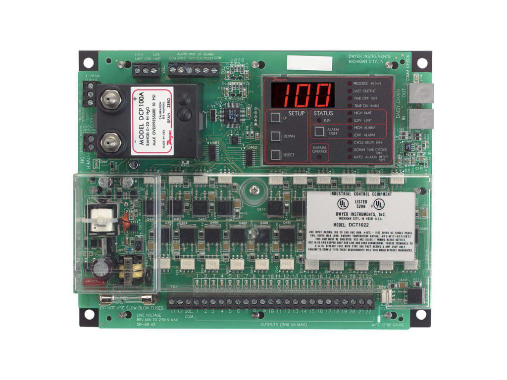 Dwyer DCT1022 22-Channel Dust Collector Timer Controller