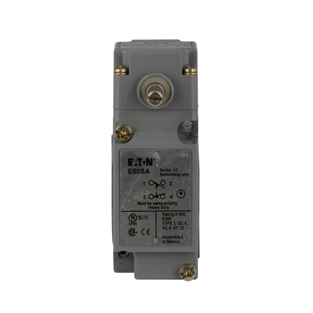 E50AR1 | Eaton NEMA Heavy Duty Plug-In Limit Switch