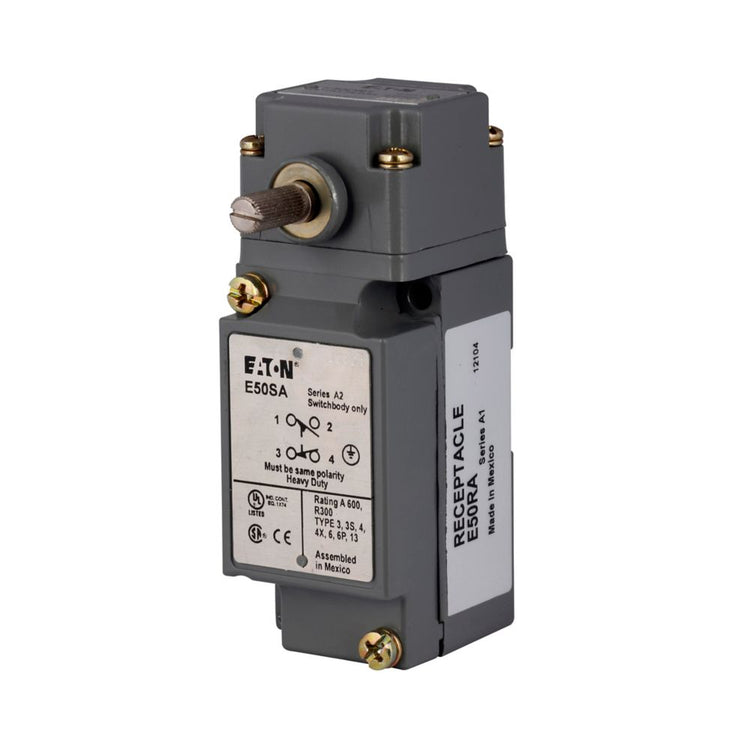 E50AR1 | Eaton NEMA Heavy Duty Plug-In Limit Switch