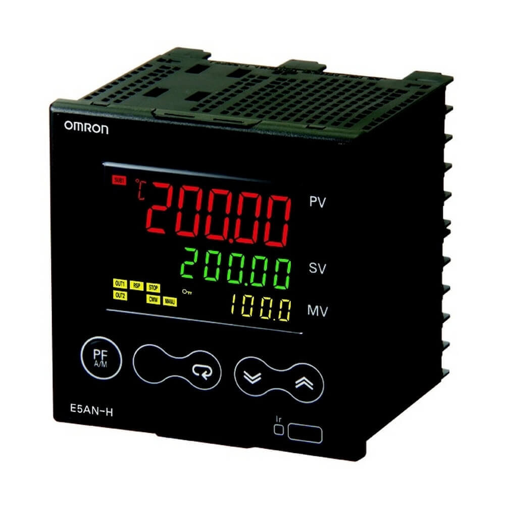 E5AN-HAA2HBM-500 | Omron E5AN 1/4 DIN PID Temperature Controller 100–240V AC